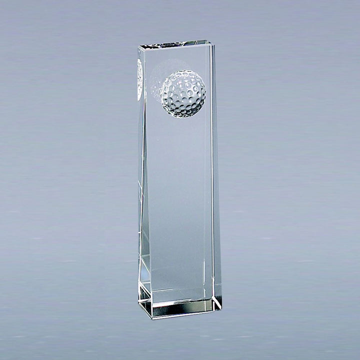 Crystal Golf Ball Obelisk