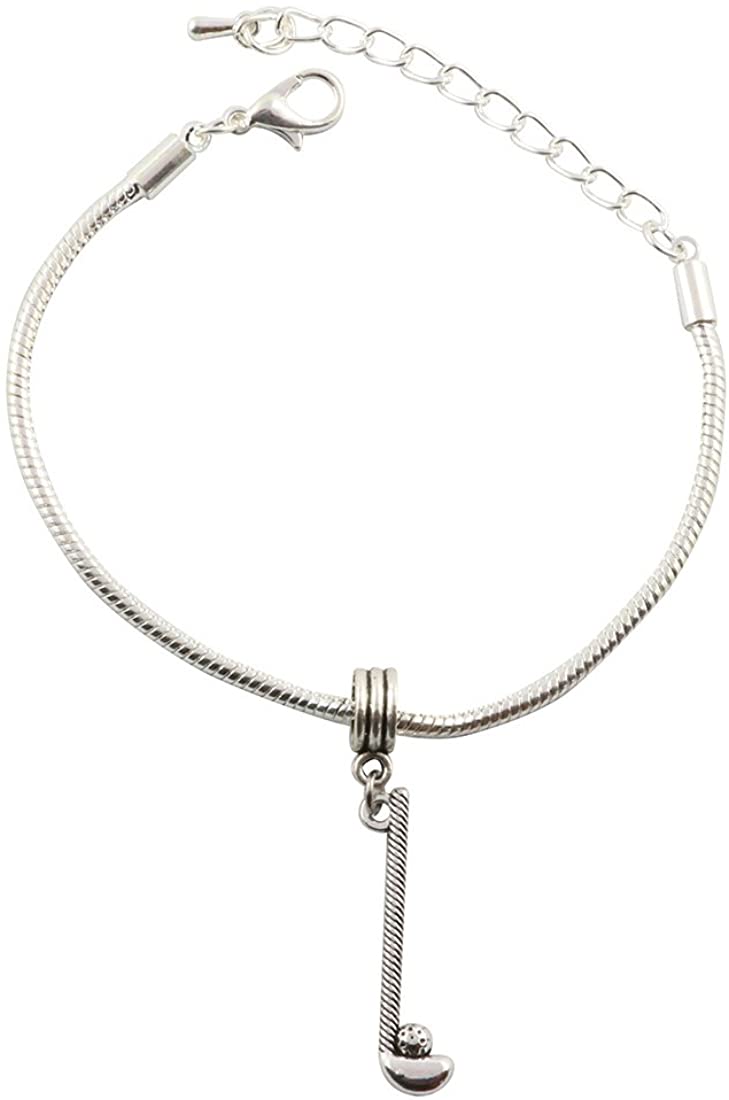 Golf Club Charm Bracelet