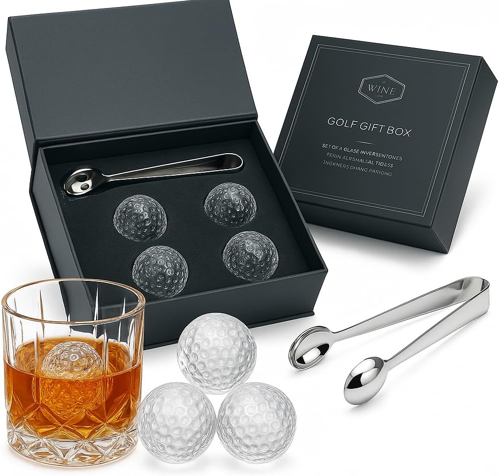 Golf Ball Whiskey Coolers