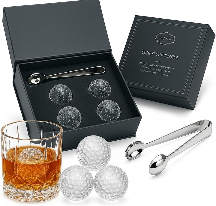 Golf Ball Whiskey Coolers