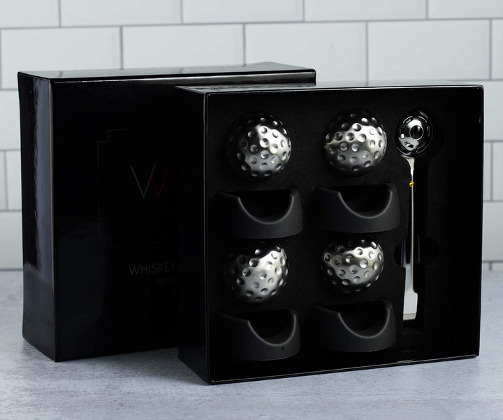 Golf Ball Whiskey Stones