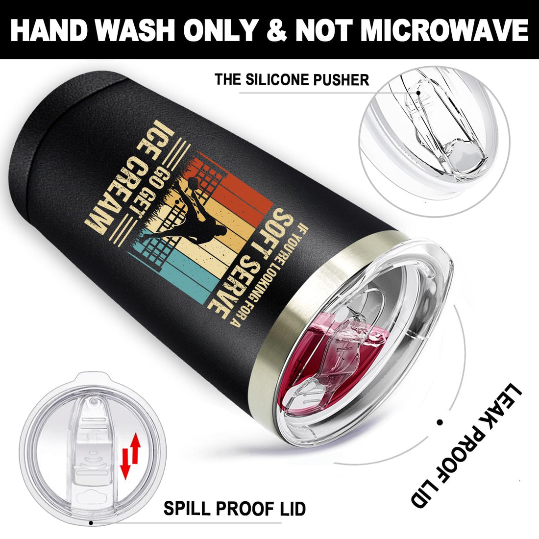 Pickleball Tumbler