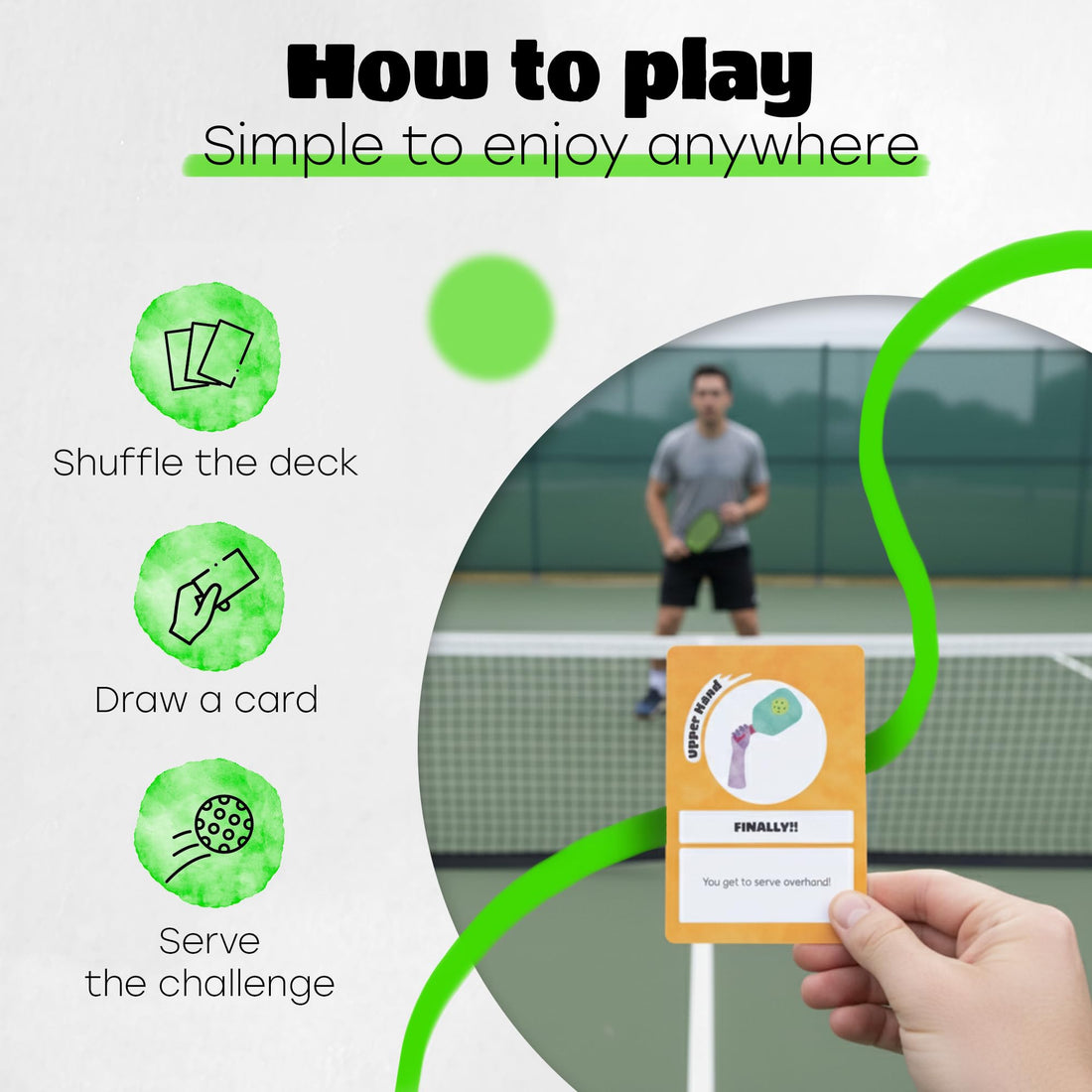 Pickleball Twist Card Game