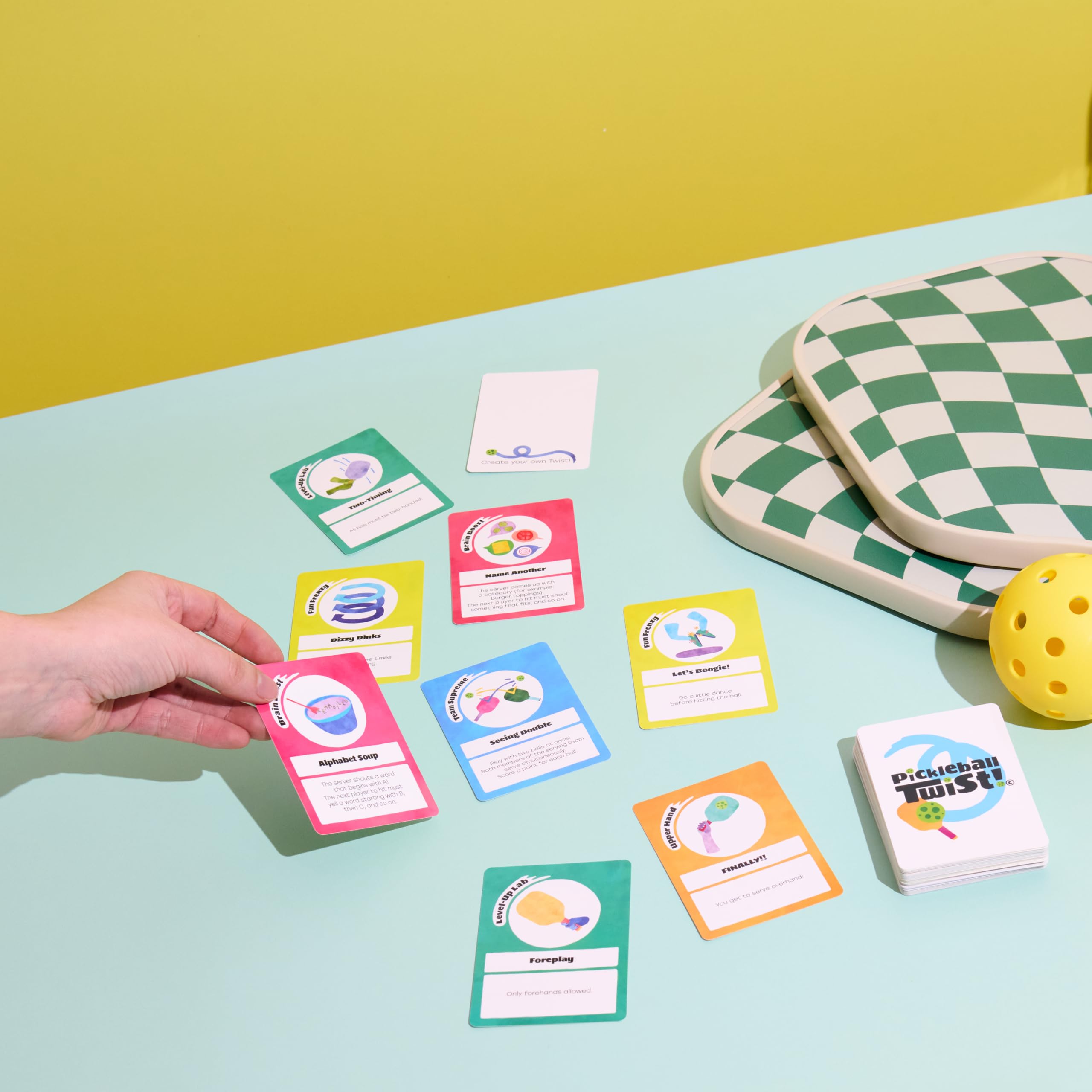Pickleball Twist Card Game