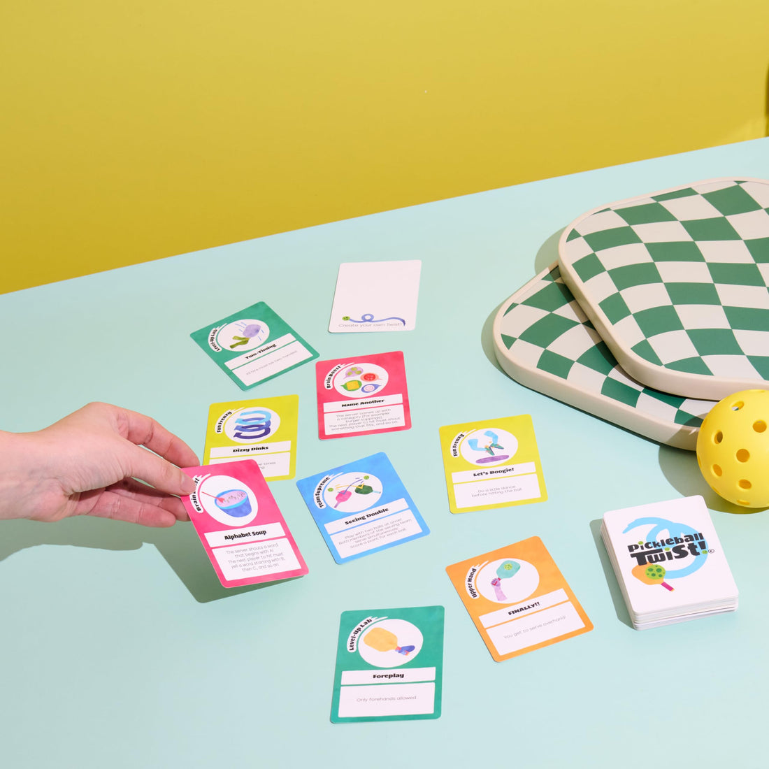 Pickleball Twist Card Game