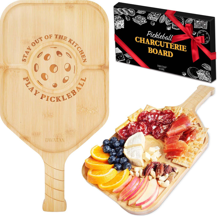 Paddle-Shaped Charcuterie Board