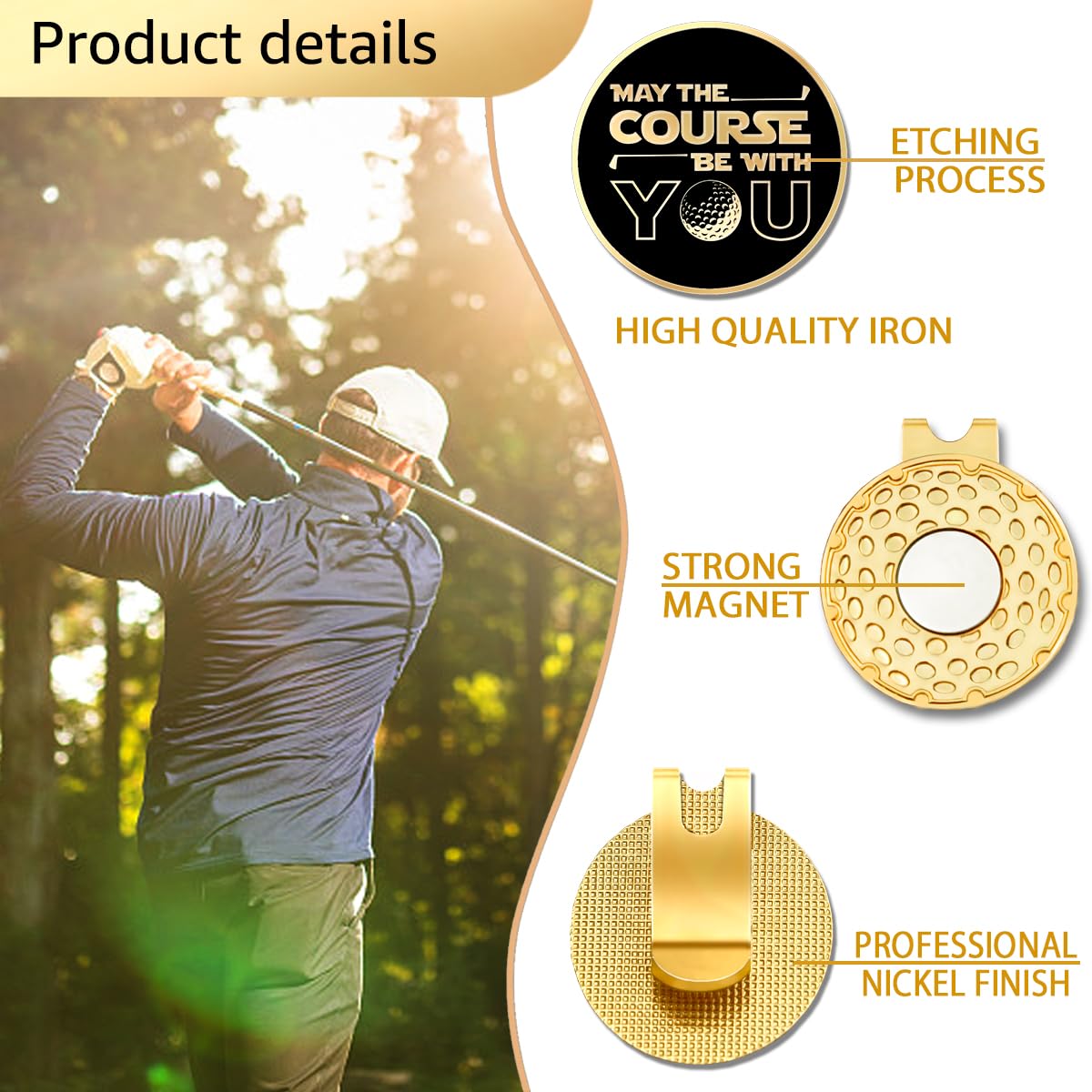 May The Course Be With You Ball Marker
