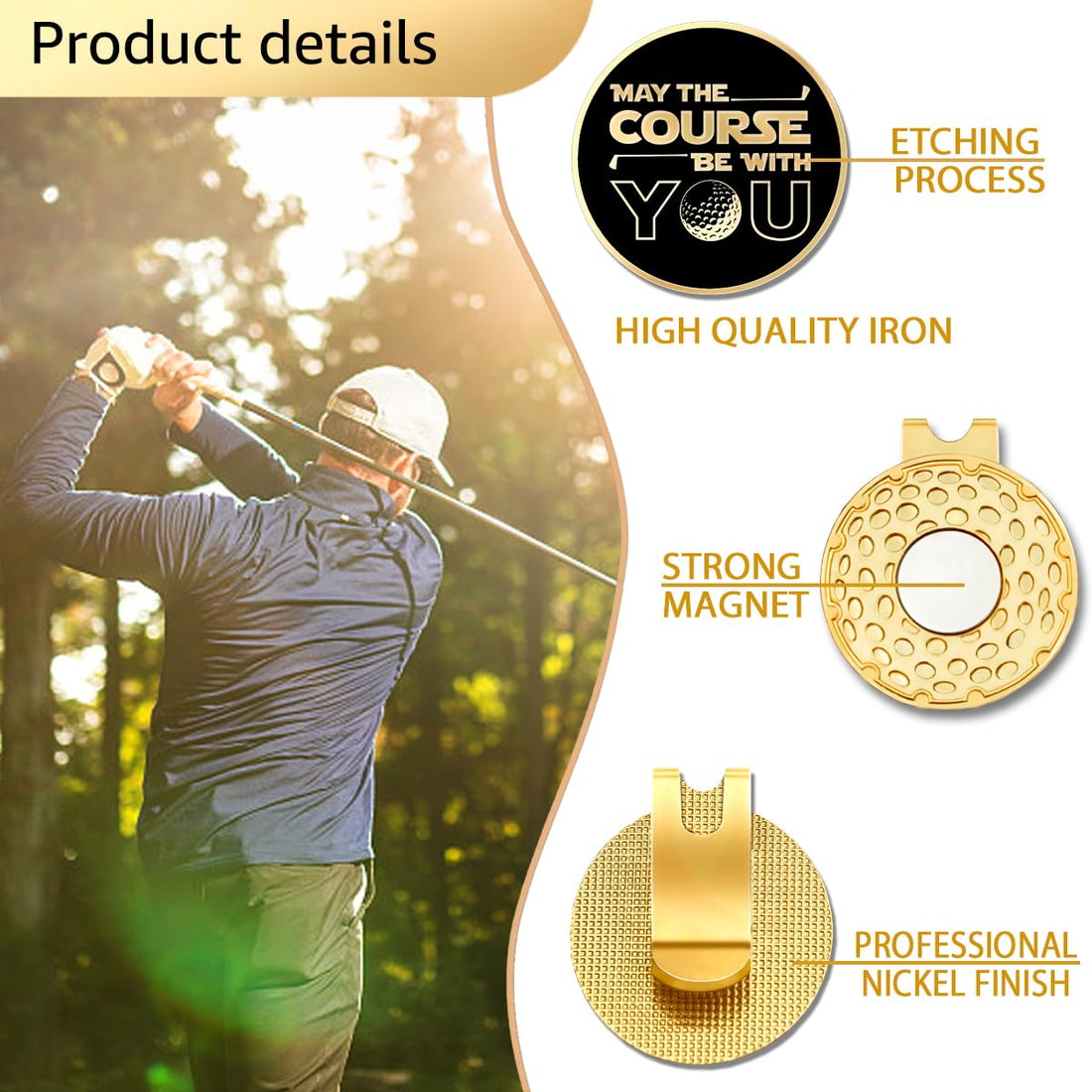 May The Course Be With You Ball Marker