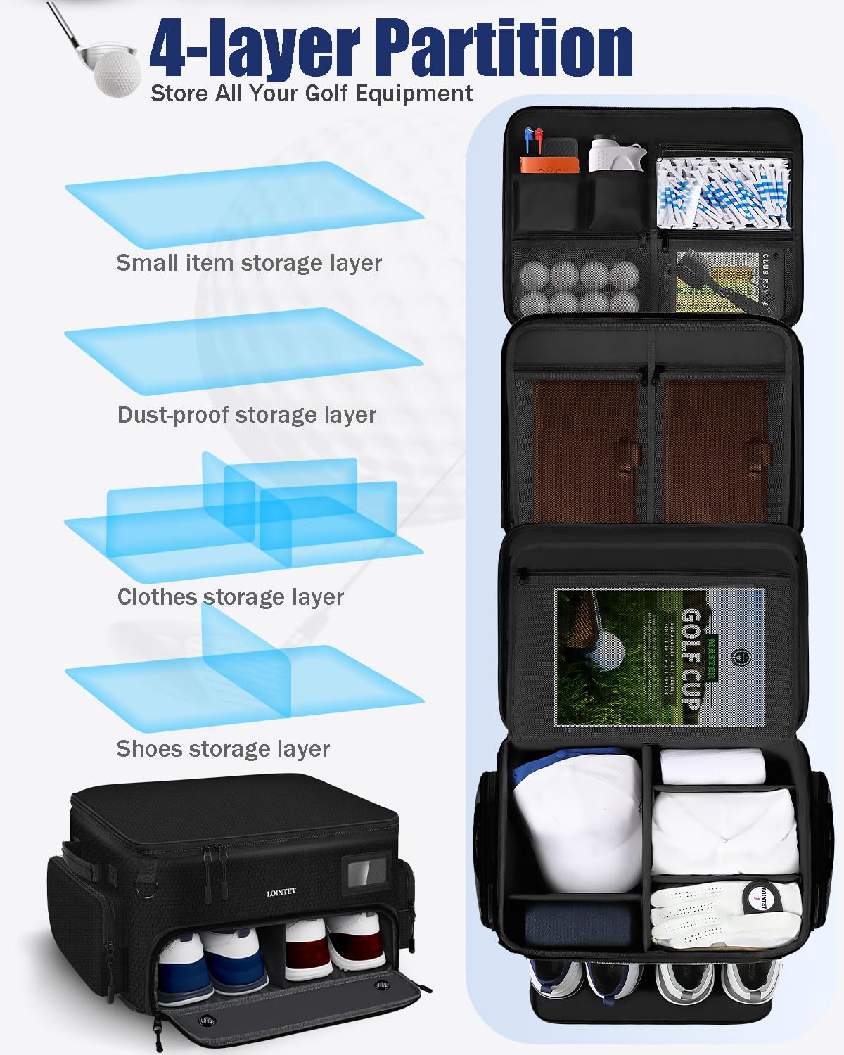 Golf Trunk Organizer