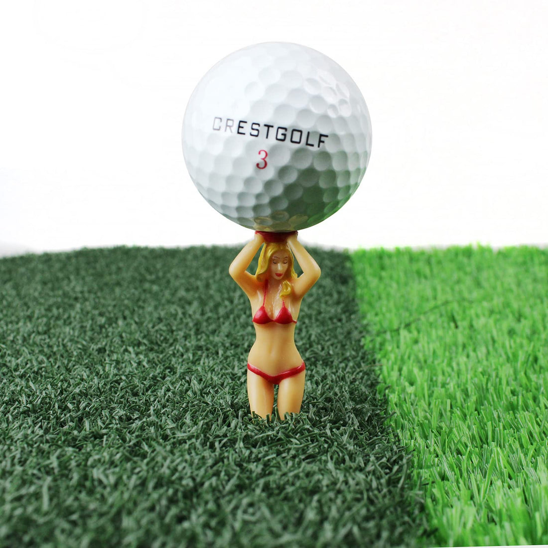Colored Golf Tees (6-pack)