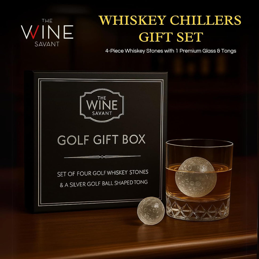 Golf Ball Whiskey Coolers