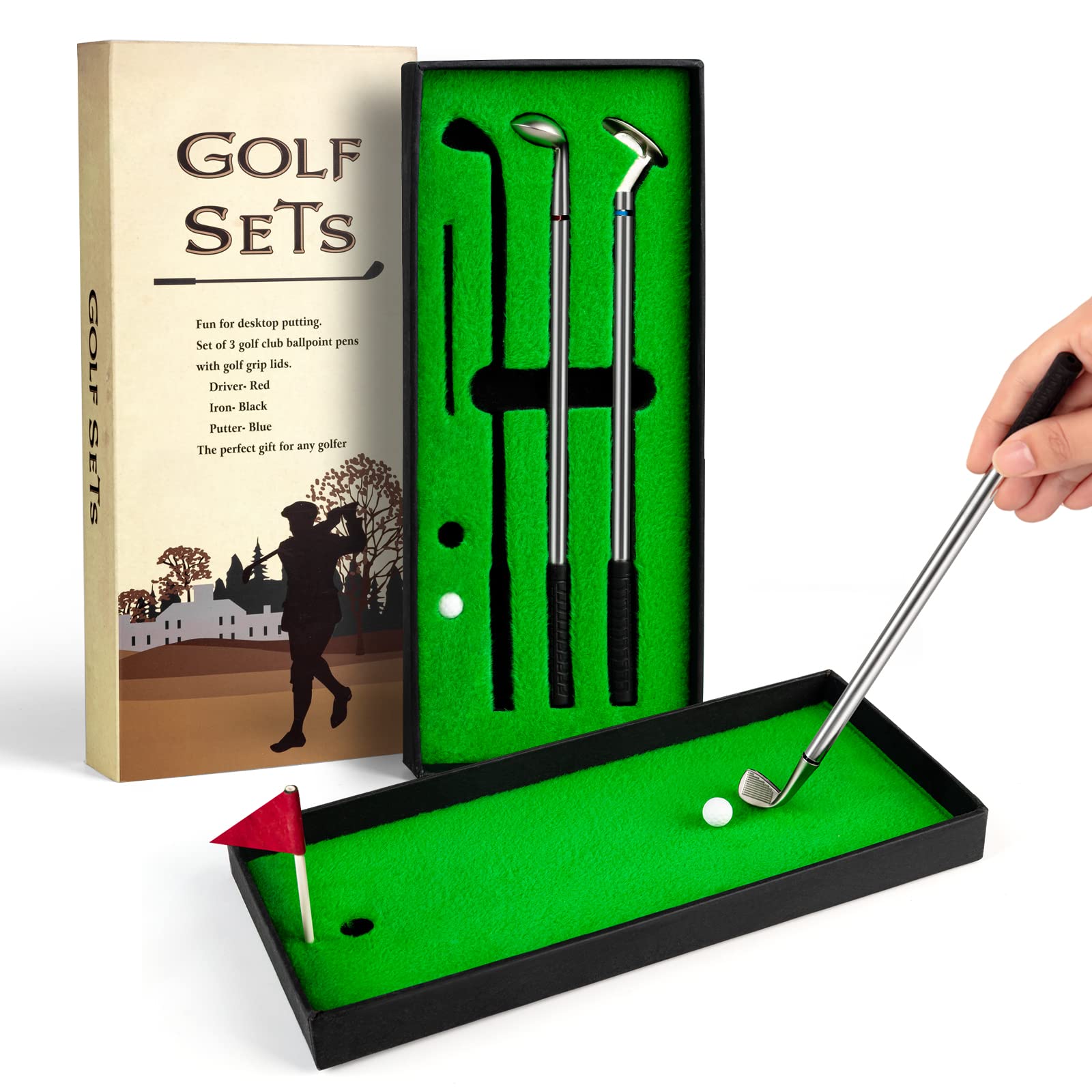 Desktop Golf Pen Set