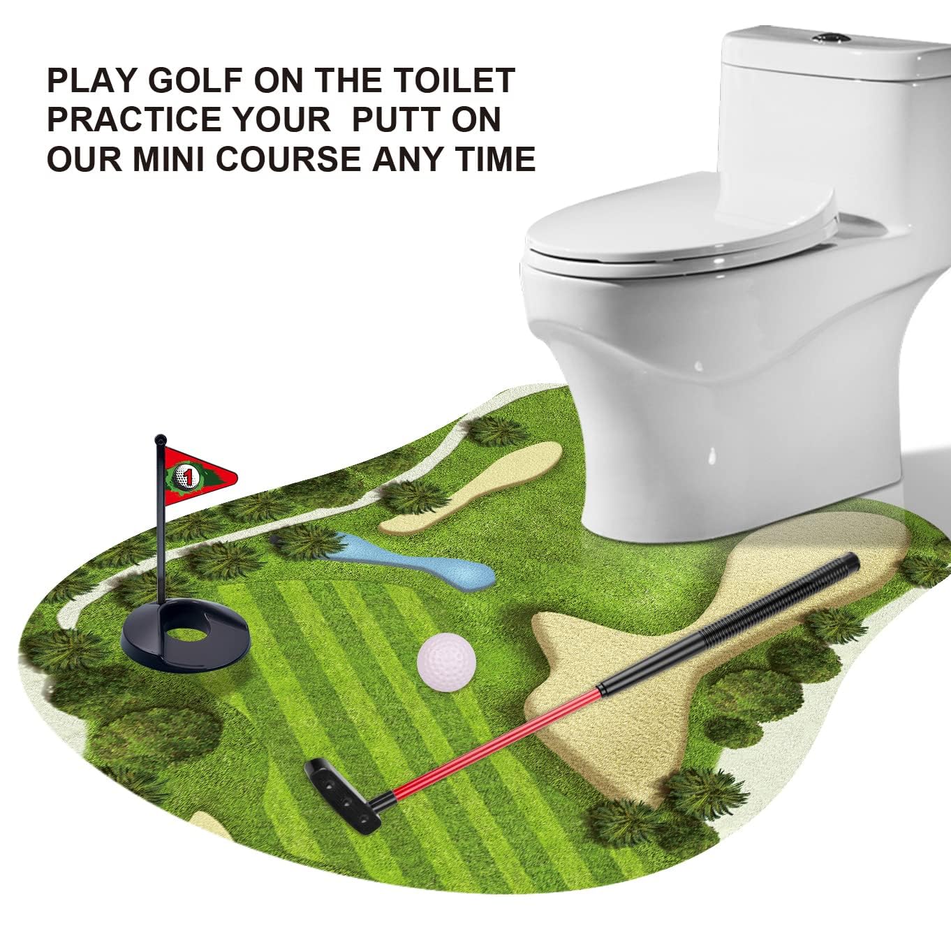 Toilet Golf Game