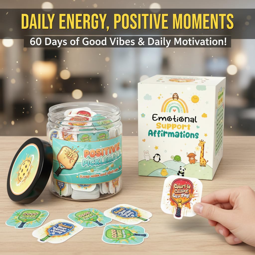Pickleball Affirmation Jar
