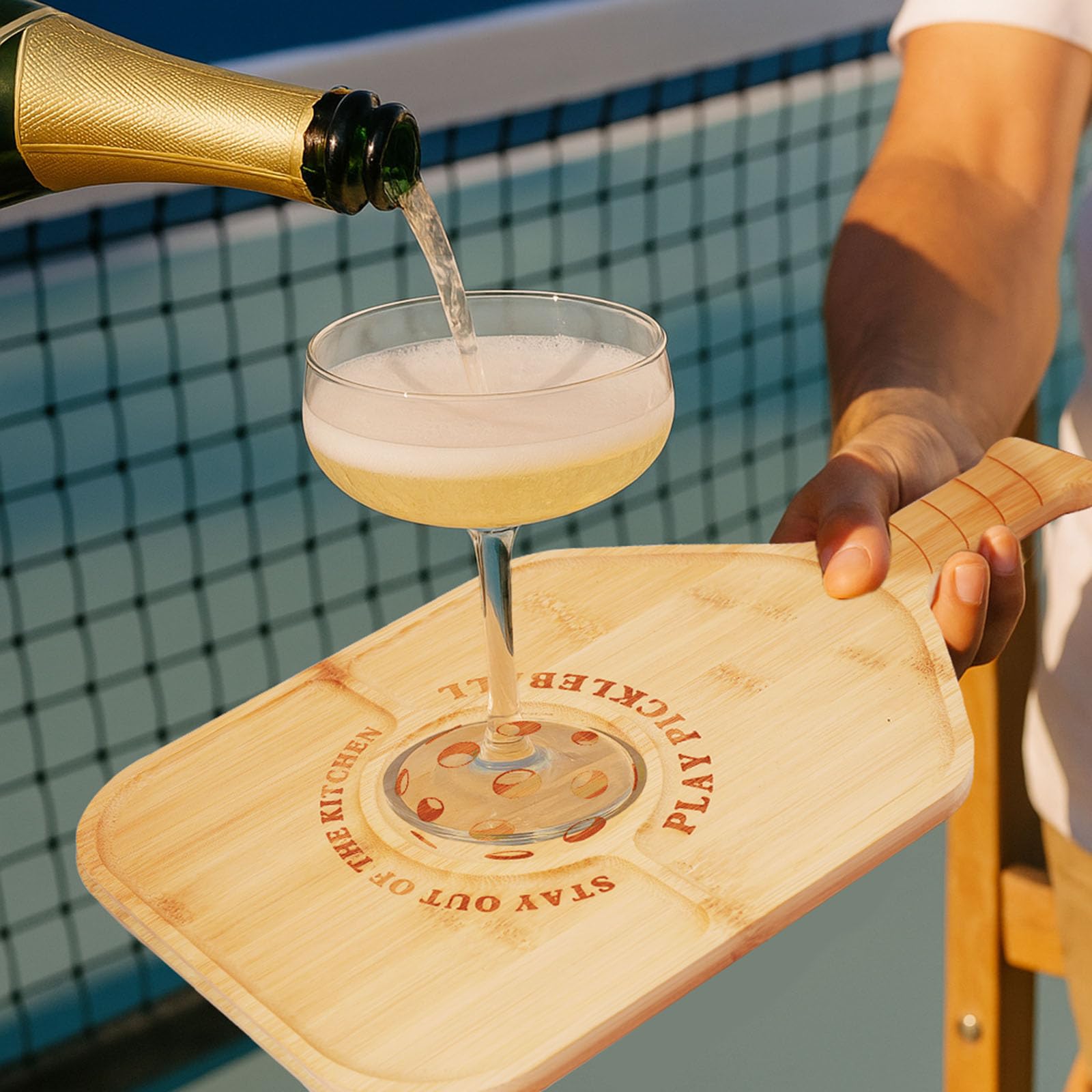 Paddle-Shaped Charcuterie Board