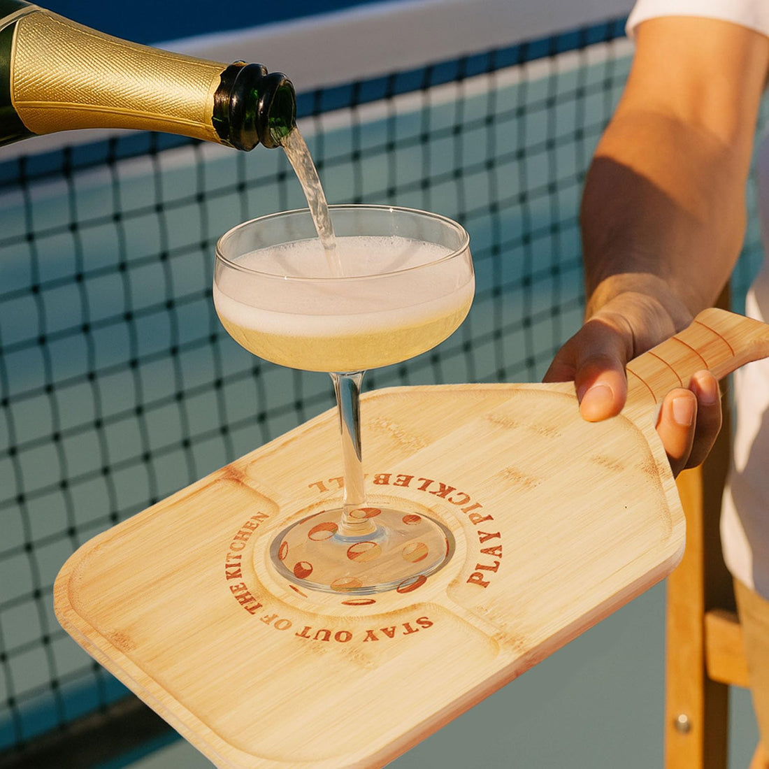 Paddle-Shaped Charcuterie Board
