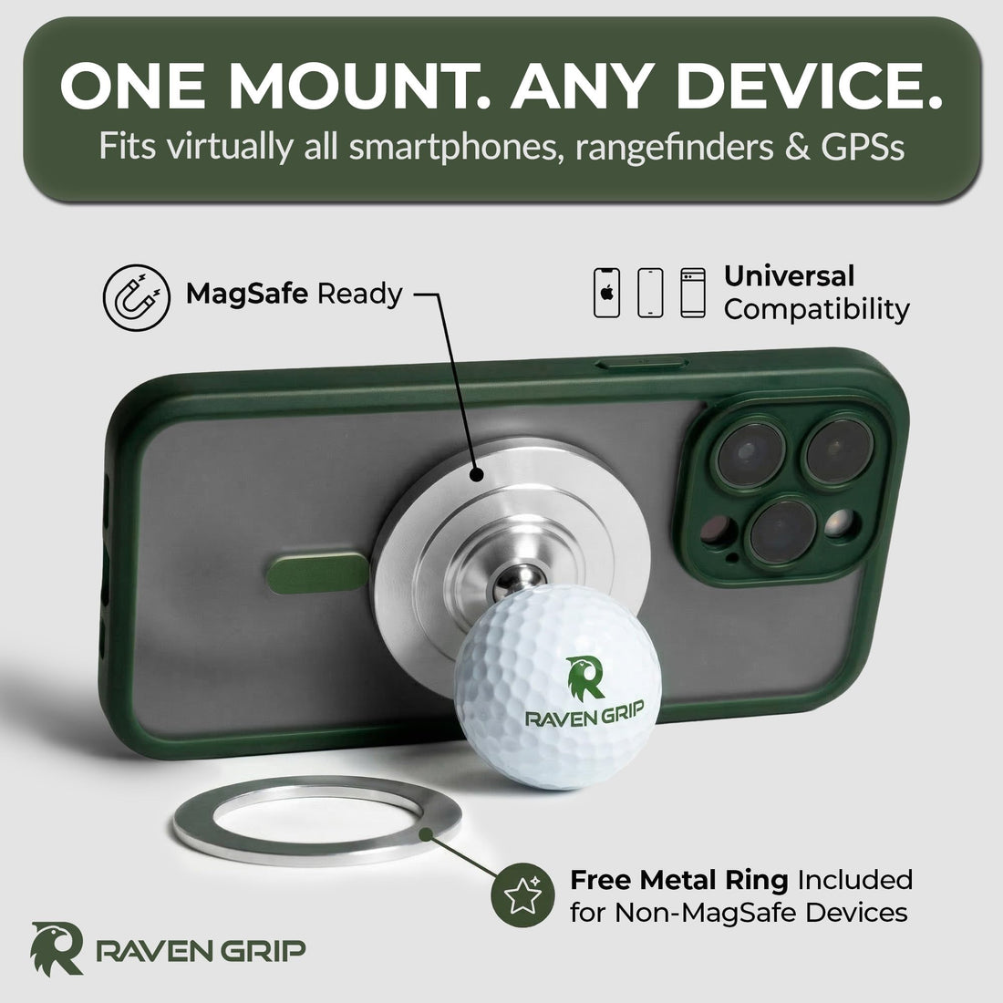 Raven Grip Magnetic Phone Holder