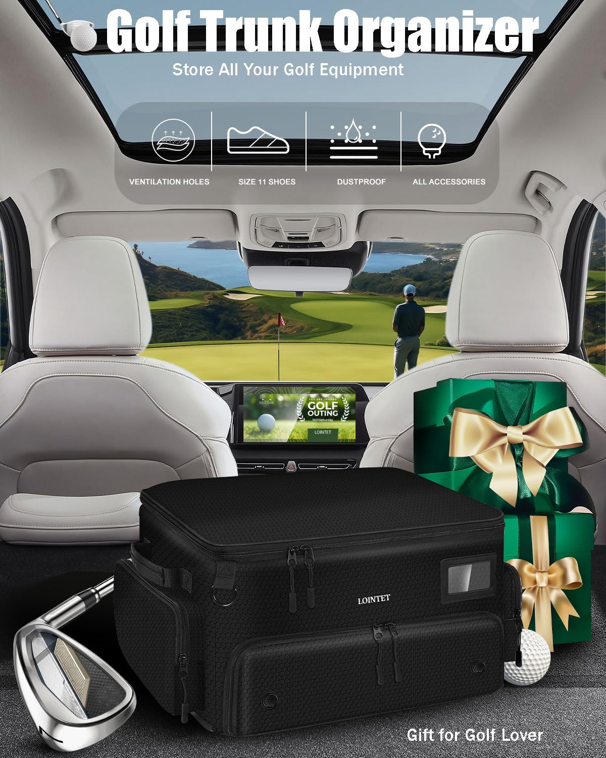 Golf Trunk Organizer