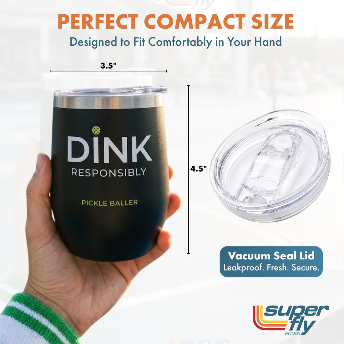 Dink Responsibly Wine Tumbler