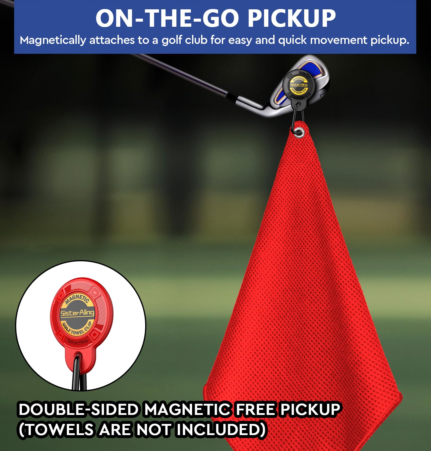 Magnetic Golf Towel Clip
