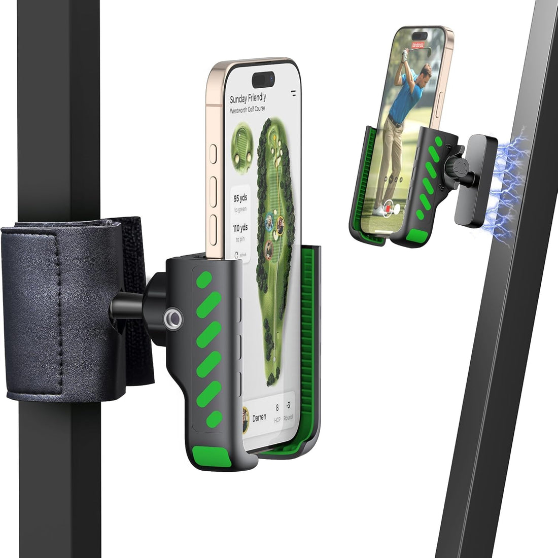 Magnetic Golf Cart Phone Holder