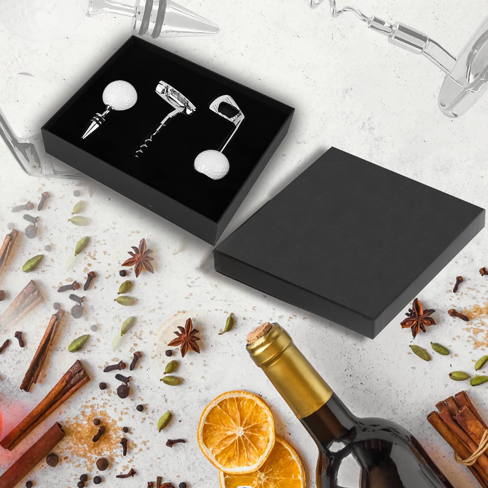 Golf Bottle Opener Set