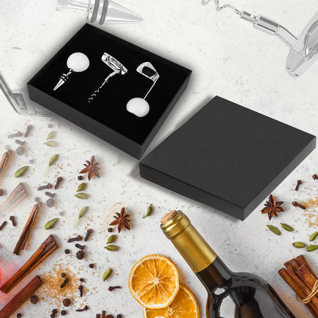 Golf Bottle Opener Set
