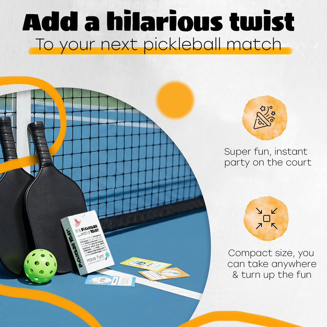 Pickleball Twist Card Game