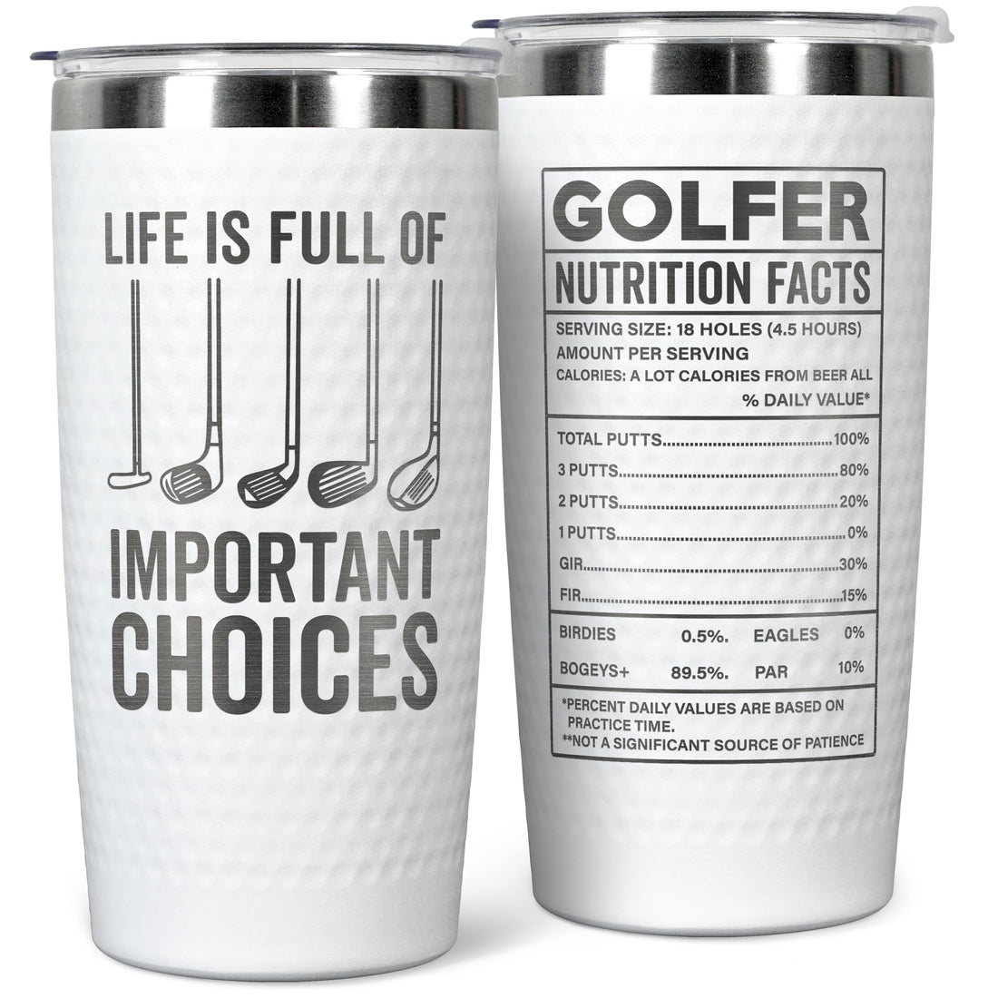 Life Full Of Important Choices Tumbler