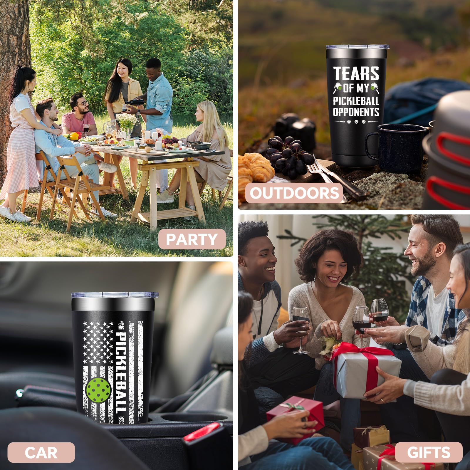 Pickleball Tumbler