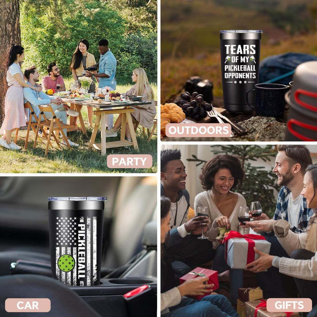 Pickleball Tumbler