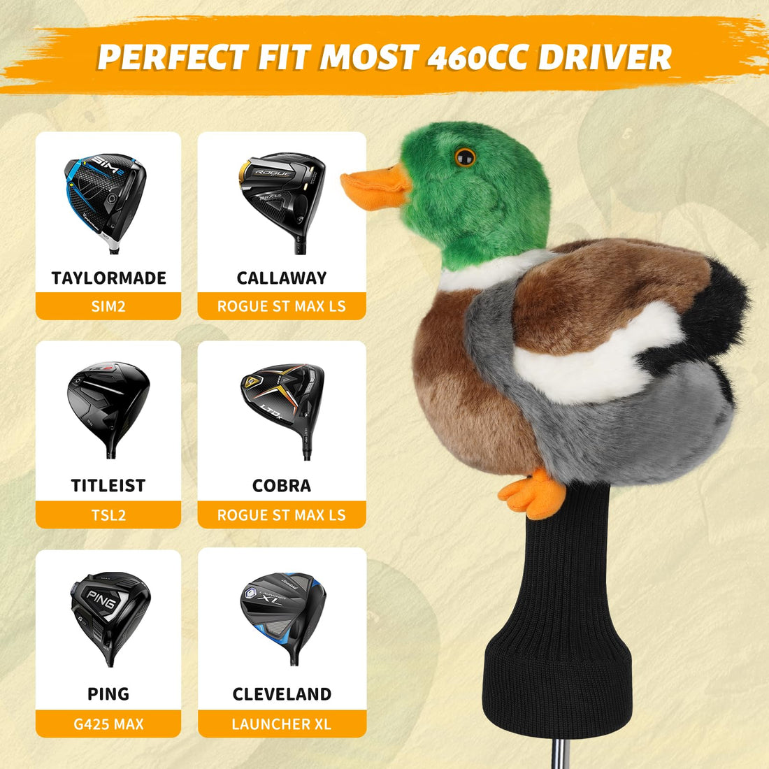 Mallard Duck Headcover
