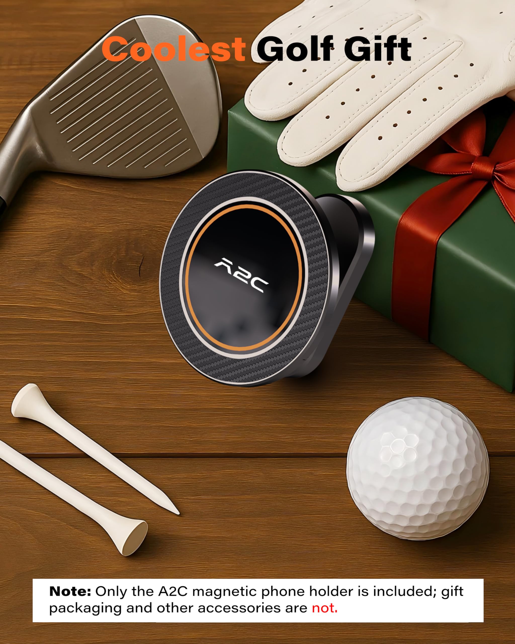 Magnetic Golf Cart Phone Holder