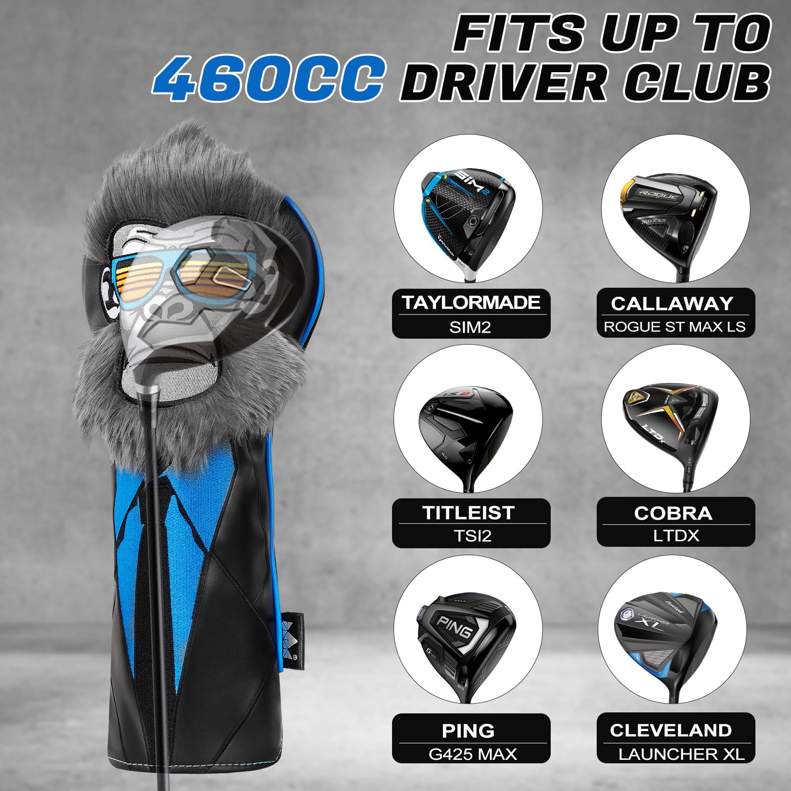Golf Gorilla Driver Headcover