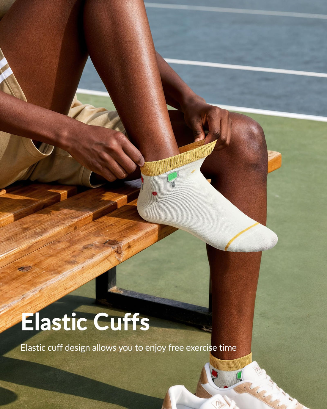 Pickleball Ankle Socks (5-Pack)