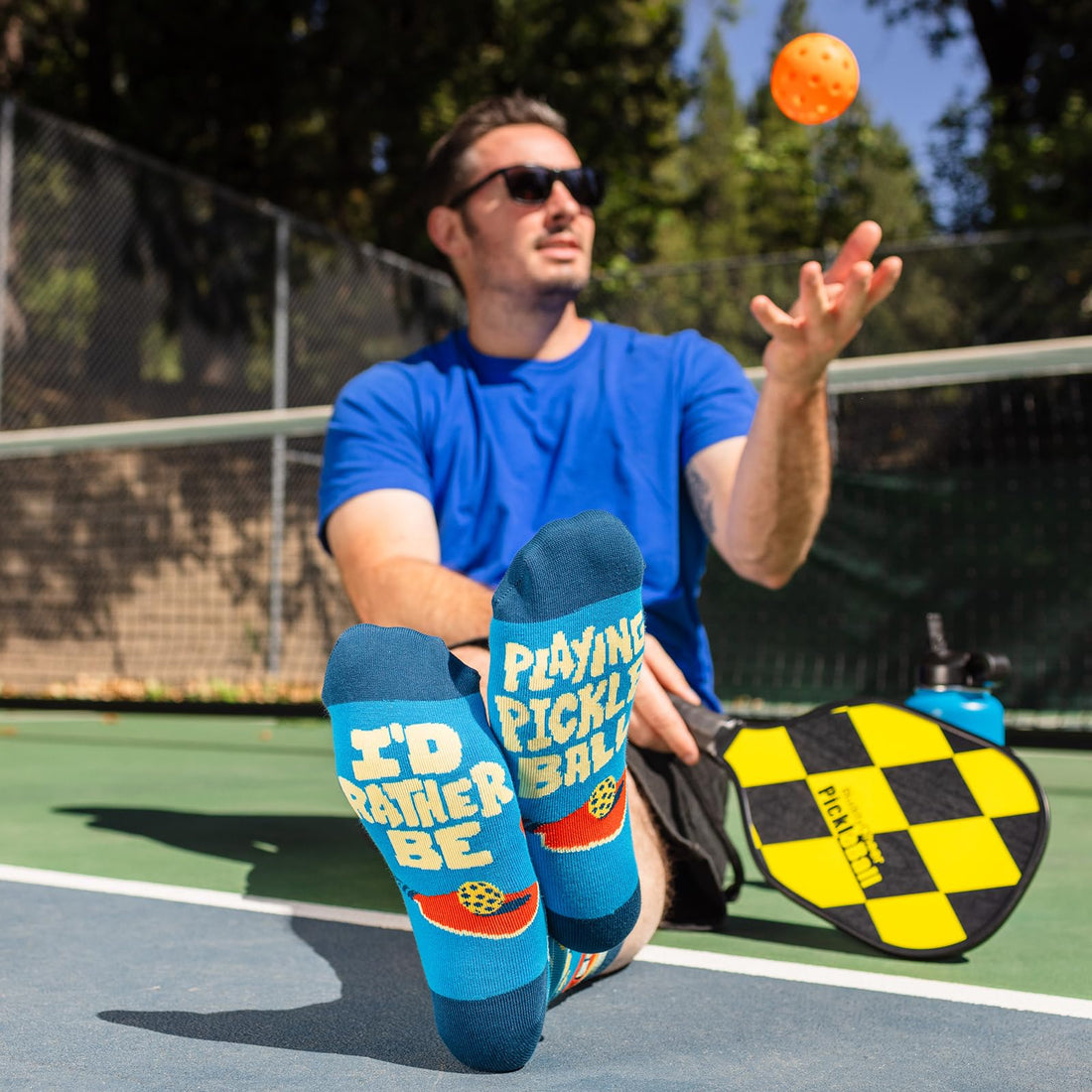 I'd Rather Be Playing Pickleball Socks