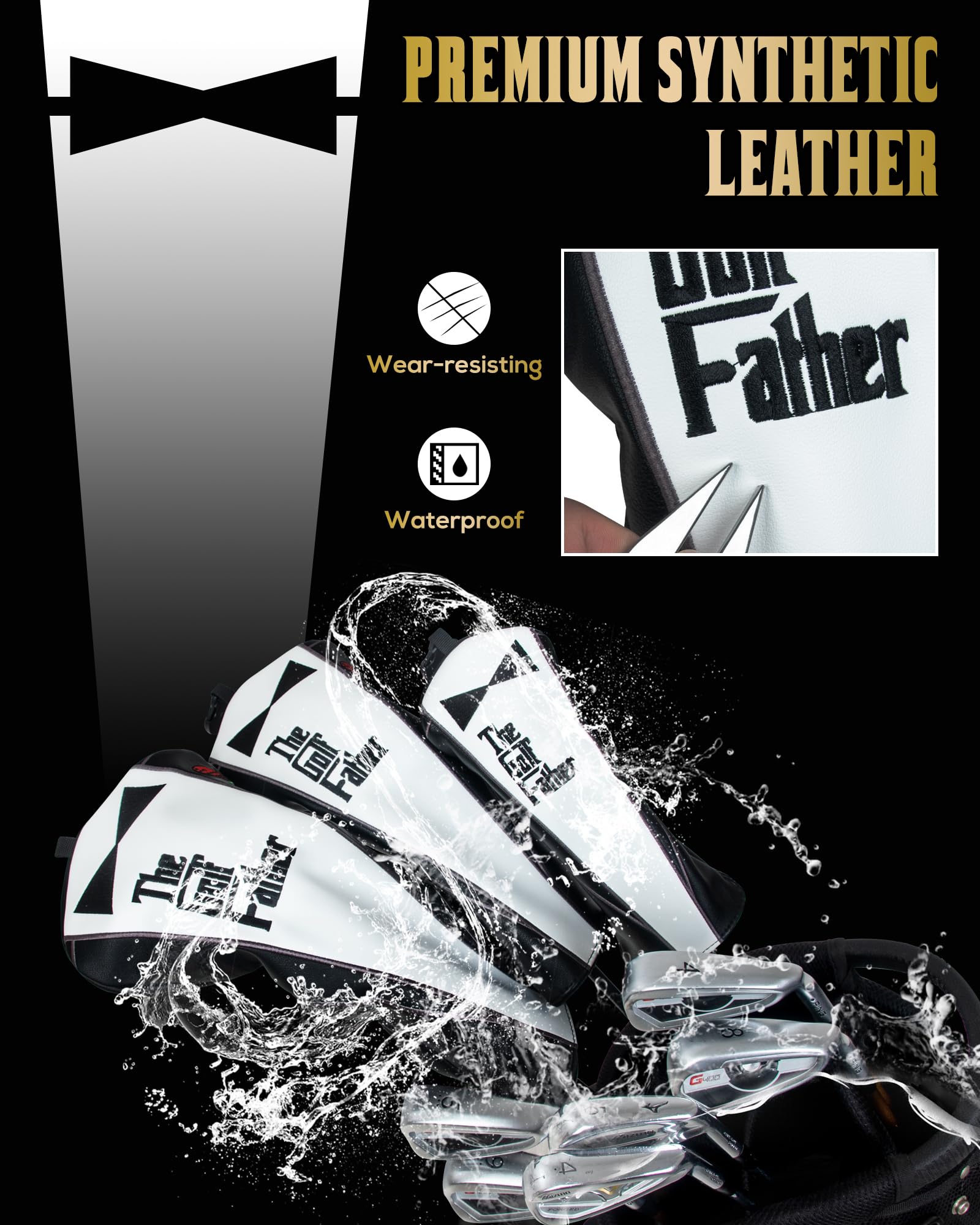 Golf Father Club Covers