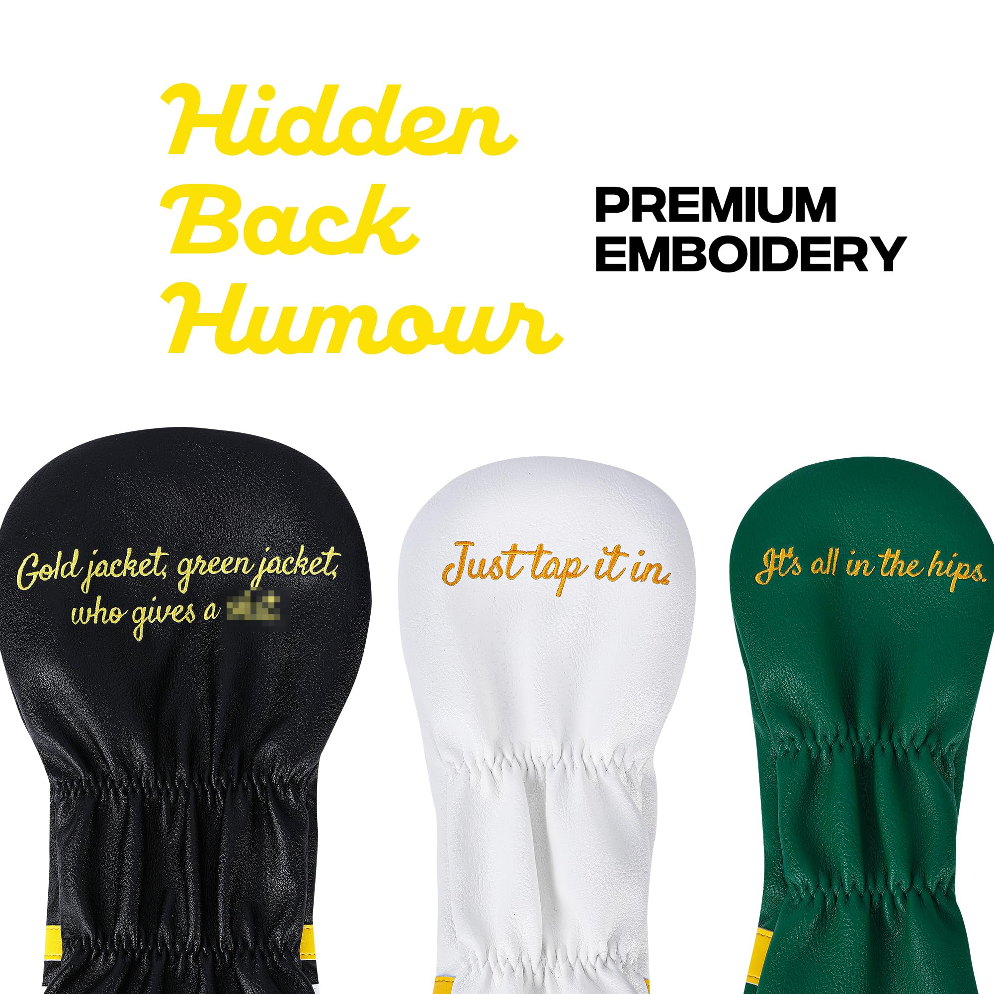 Leather Headcover Set