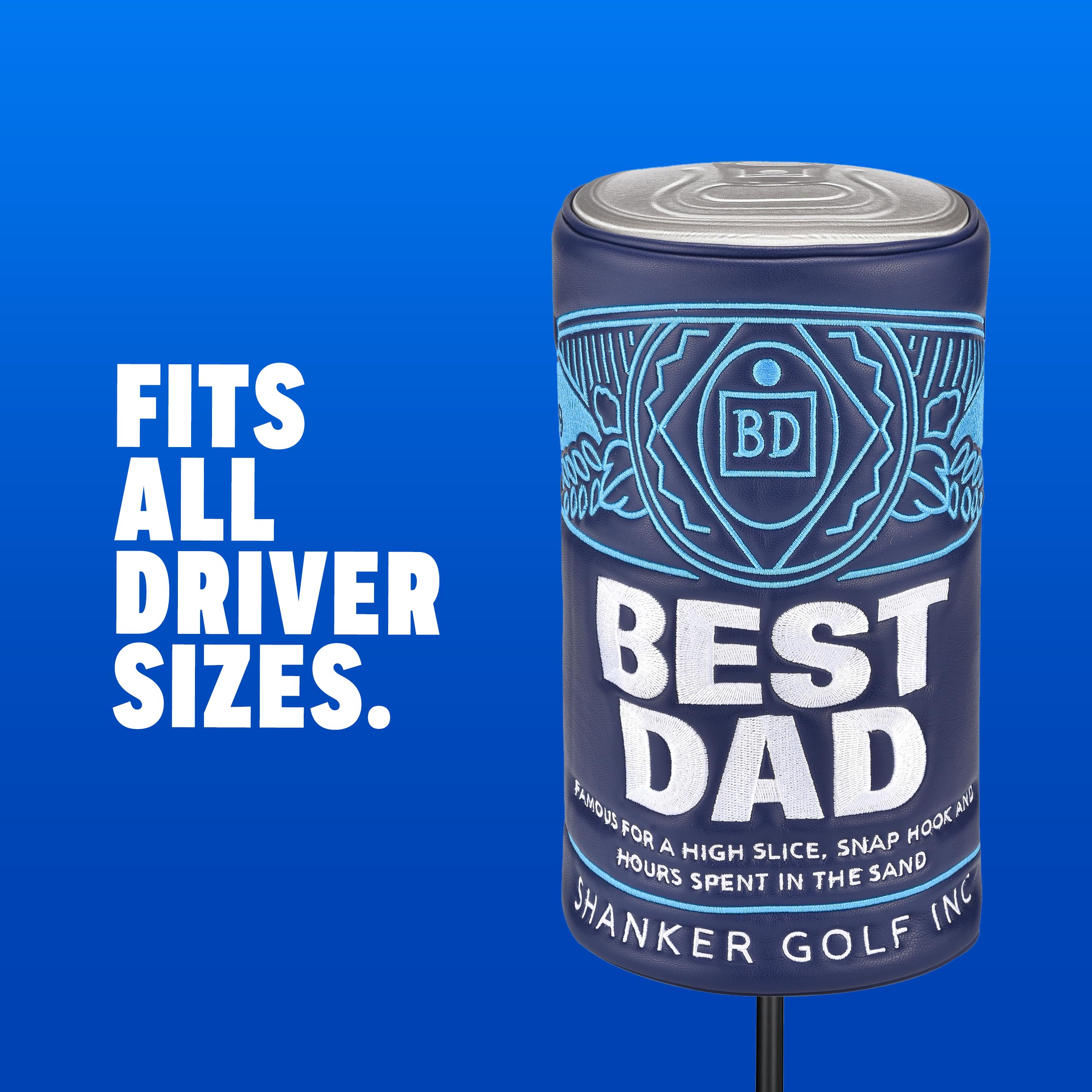 Beer Can Driver Headcover