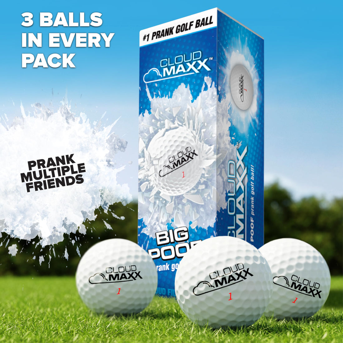 Prank Exploding Golf Balls