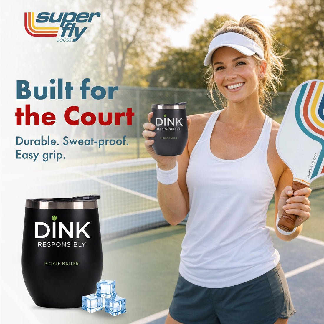 Dink Responsibly Wine Tumbler