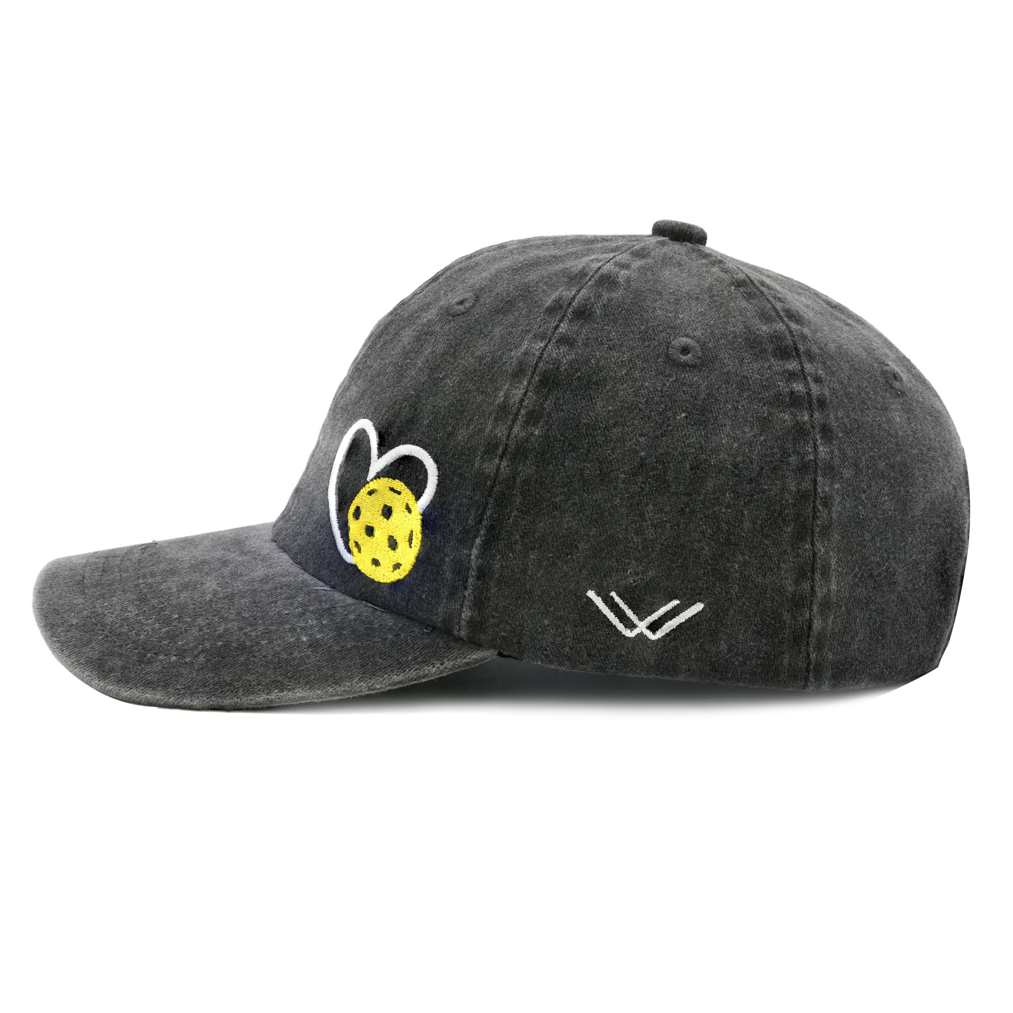 Pickleball Heart Baseball Cap