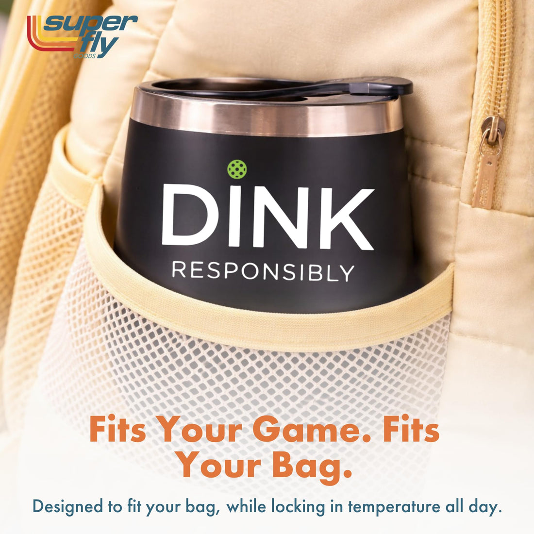 Dink Responsibly Wine Tumbler