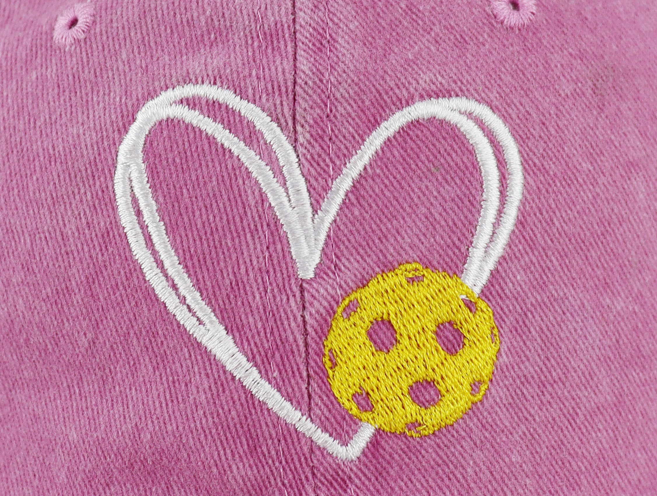 Heart Pickle Ball Hat