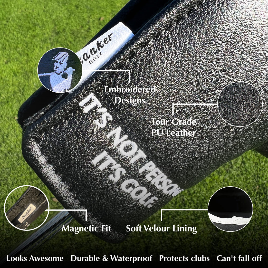 Shanker Putter Headcover