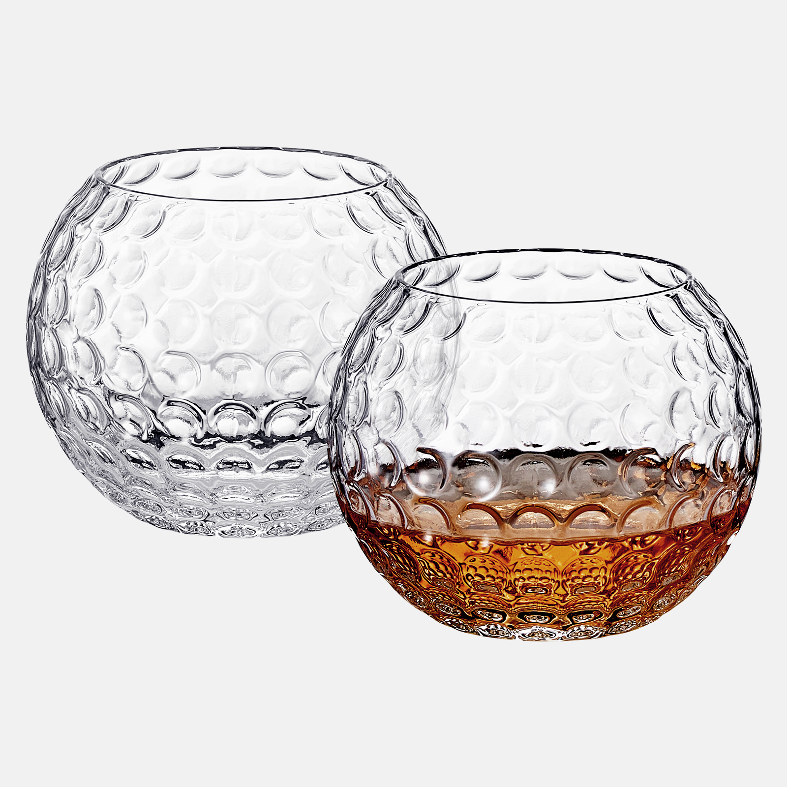 Golf Ball Whiskey Glasses