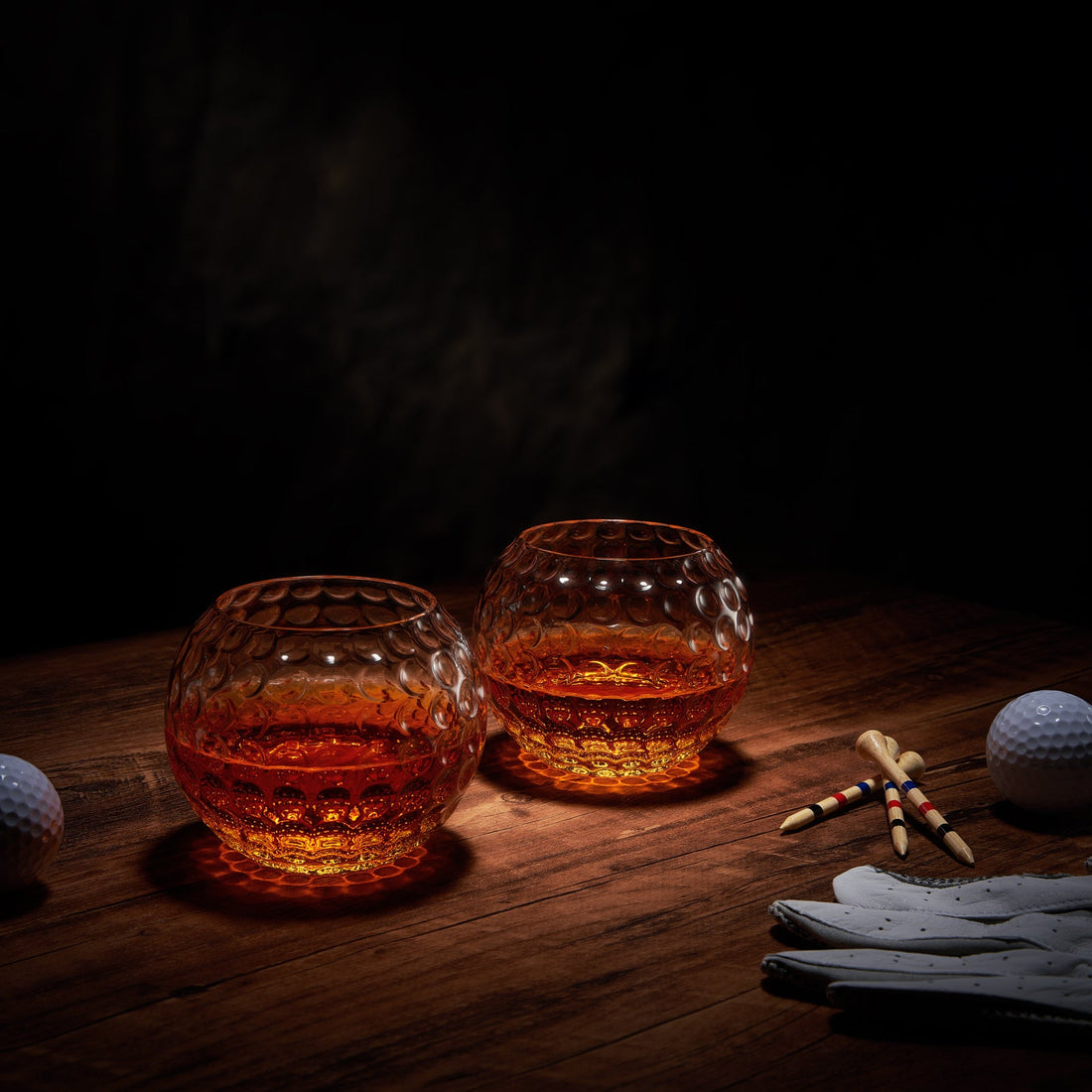 Golf Ball Whiskey Glasses