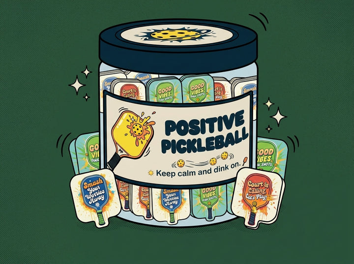 Cartoon positive-pickleball-jar-with-60-affirmation-cards-emotional-