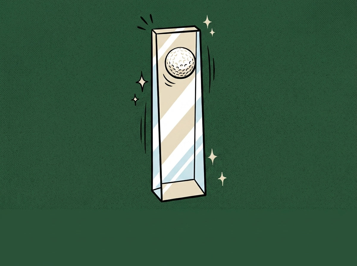 Cartoon optic-crystal-golf-ball-obelisk-875