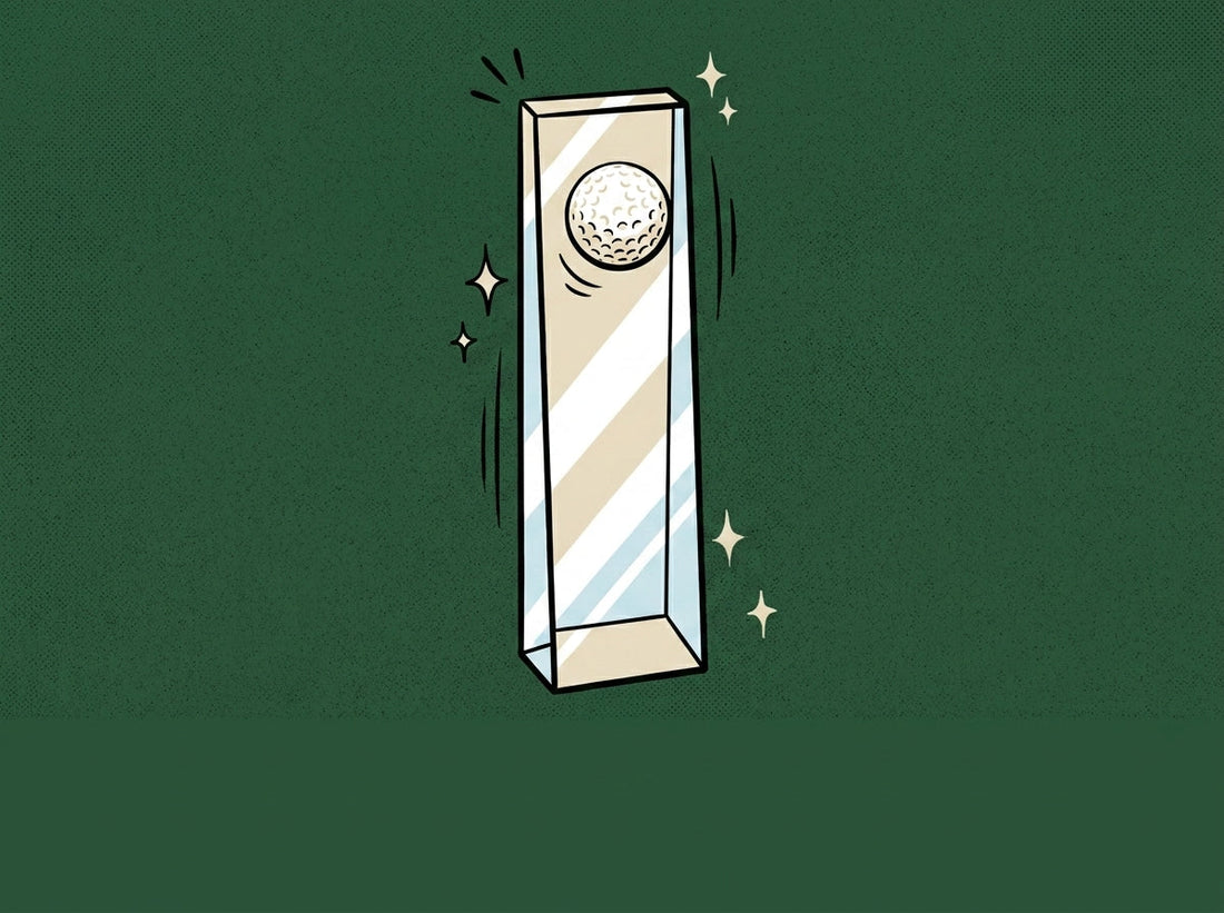 Cartoon optic-crystal-golf-ball-obelisk-875